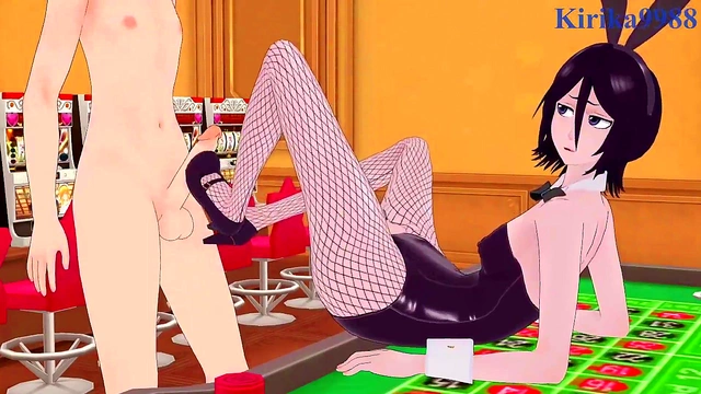 Big-Titted Anime Babe Gets Fucked Hard for Juicy Titfuck Scene