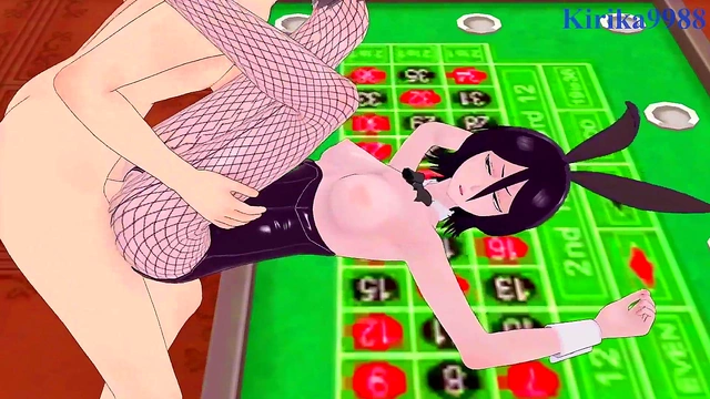 Big-Titted Anime Babe Gets Fucked Hard for Juicy Titfuck Scene