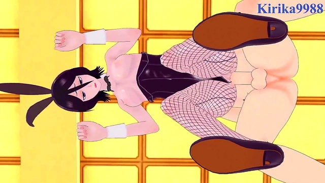 Big-Titted Anime Babe Gets Fucked Hard for Juicy Titfuck Scene