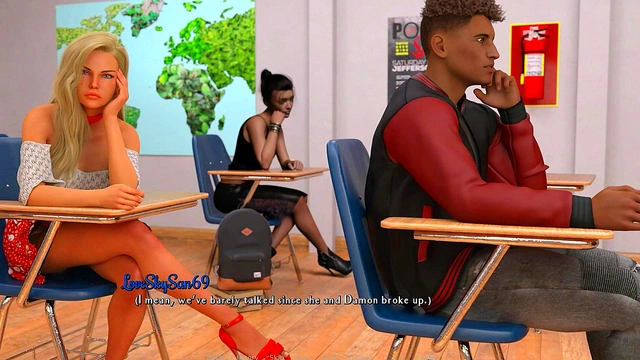 Nadia's Treasure Unlocked Anime Honey Gets Cum Inside Her Again, LoveSky Edition