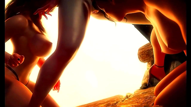 Succulent Anime Babe Nails Her Fantasy Man in Scorching 3D Sex Scene