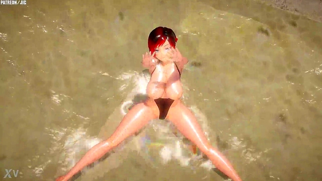 Miss Lucoa's Anime Adventure Reverse-Cowgirl Action With Monster Cocks!