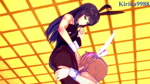 Sexy Sofia Tempts Nadia With Her Sultry Body for Intense 3D Anime Lover's Delight