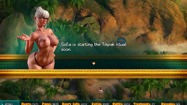 Yandere Nei or Seduces You With Her Busty Ecchi Body for Pleasure