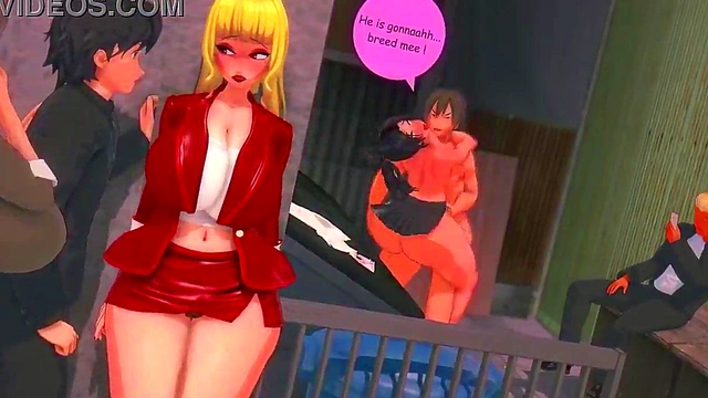 Horny Anime Babe Gets Fucked Hard & Deep For A Hot Ass Creampie Finale