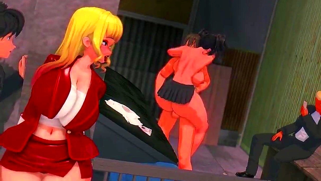 Horny Anime Babe Gets Fucked Hard & Deep For A Hot Ass Creampie Finale