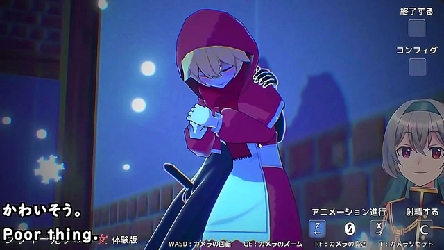 Busty Anime Witch Enchants Wizard With Sexy Spells & Hot Threesome Action