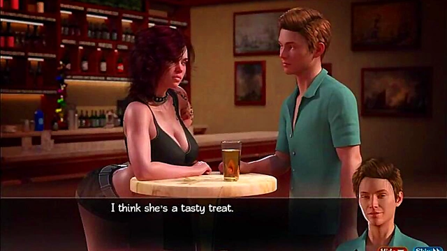 Huge-Titted Anime Babe Gets Fucked Publicly by Big-Dicked Futa for Handjob Cumshot Action!