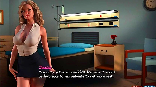 Huge-Titted Anime Babe Gets Fucked Publicly by Big-Dicked Futa for Handjob Cumshot Action!