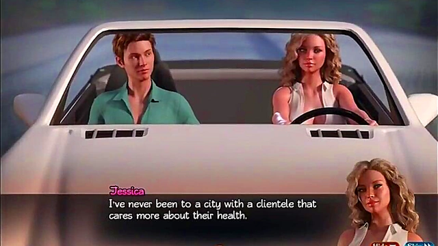 Huge-Titted Anime Babe Gets Fucked Publicly by Big-Dicked Futa for Handjob Cumshot Action!