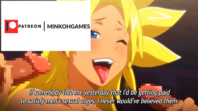 Seductive ASMR Nurse Roleplays Blowjob Orgasmic Clean-Up in Anime Shower Fantasy