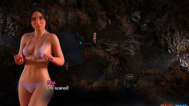 Sexy VR Babe Dances Seductively for Your Pleasure in 3D Fantasy World