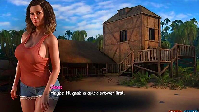 Sexy VR Babe Dances Seductively for Your Pleasure in 3D Fantasy World