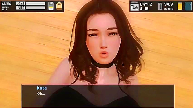 Oiled-Up Anime Model Dances Seductively for Hot Succubus Game Fun