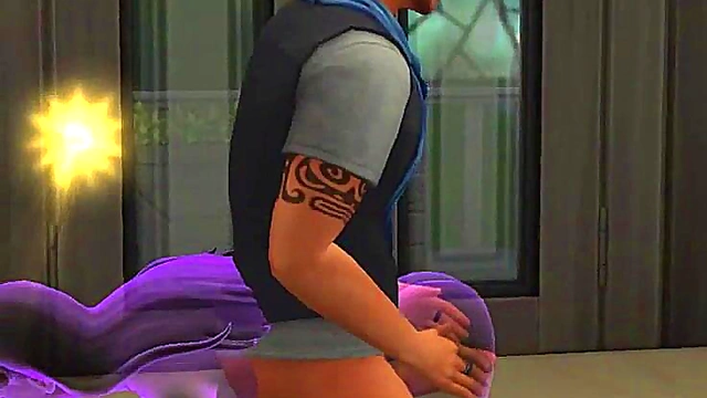 Nurse Fantasies Anime Babe Seduces Dying Man for Rough Sex Scene