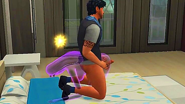 Nurse Fantasies Anime Babe Seduces Dying Man for Rough Sex Scene