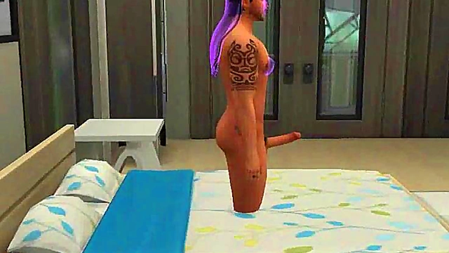 Nurse Fantasies Anime Babe Seduces Dying Man for Rough Sex Scene