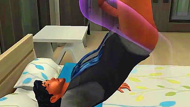 Nurse Fantasies Anime Babe Seduces Dying Man for Rough Sex Scene