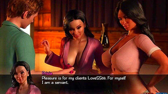 Mistress Waits for Her Naughty Slave's Hardcore Pleasures in Anime Fantasy World