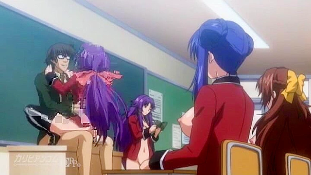 Hypnosis Technique Zero 2 - Pregnant schoolgirl fucked by hentai sensei on stage