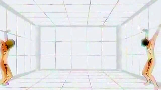 Black Widow 1 - Anime teens are trapped in bdsm sex dungeon