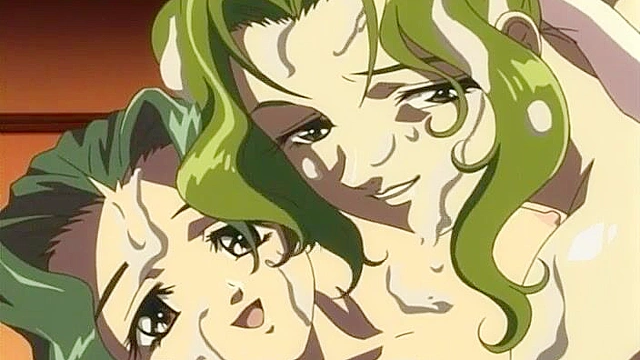 Pleasure House 2 - Master fucked his mom and daughter slaves in kinky hentai groupsex