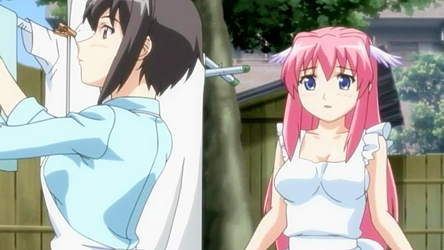Busty hentai nurses suck the demon seed out of tied up guy