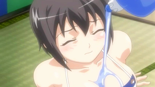 Busty hentai nurses suck the demon seed out of tied up guy