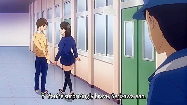 Library Girl 1 - Pervy old janitor fucks a busty schoolgirl with dirty cock