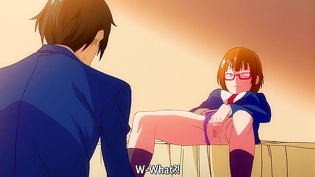 You Belong to Me 1 - Femdom hentai schoolgirl blackmails student into being her sex slave