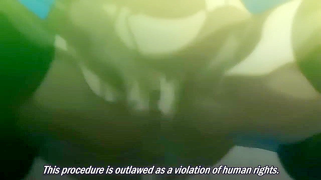 Busty anime girls get brainwashed in to being battleship gangbang slaves