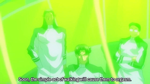 Busty anime girls get brainwashed in to being battleship gangbang slaves