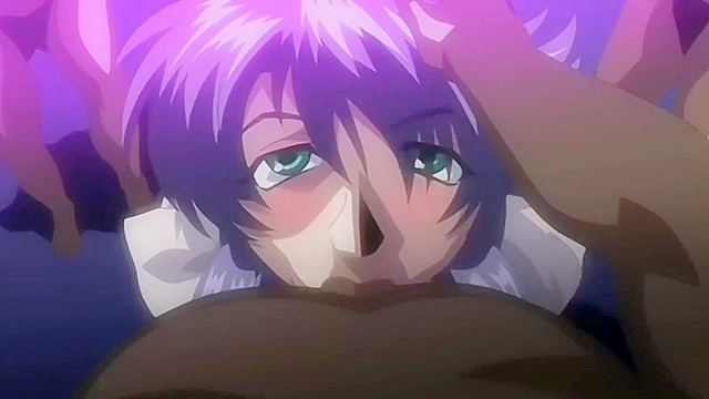 Busty anime girls get brainwashed in to being battleship gangbang slaves