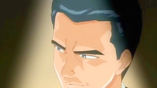 Anime schoolgirl is chained and taught to be a horny slave slut