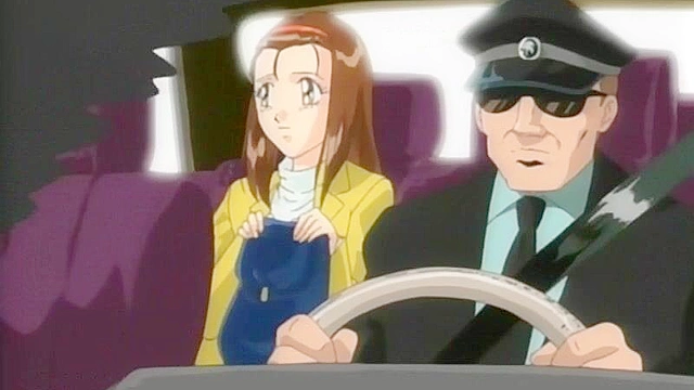 Anime schoolgirl is chained and taught to be a horny slave slut