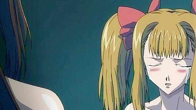 Black Widow 2 - Cute teen gets hentai bdsm fucked in dungeon threesome