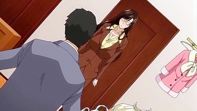 Boss lady forces her employees to fuck her wet n horny pussy