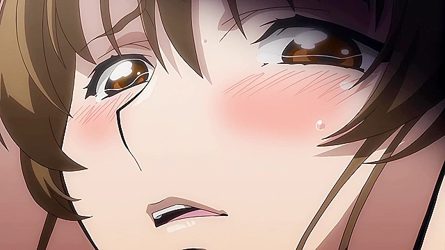 Tsuma Netori 3 - Ugly hentai bastards anal gangbang tied up busty teacher