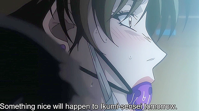 Tsuma Netori 3 - Ugly hentai bastards anal gangbang tied up busty teacher