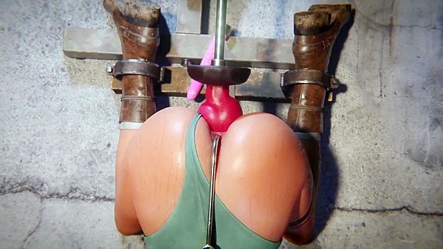 Lara in Trouble ep1-7 - Lara Croft is a slave getting fucked by sadistic lesbian with strapon