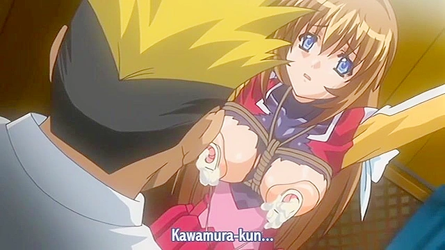 Gakuen 2 ep1 - Class president is blackmailed, tied up, and rough fucked