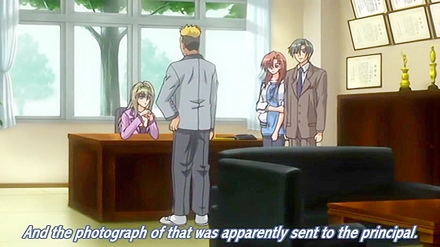 Gakuen 2 ep1 - Class president is blackmailed, tied up, and rough fucked