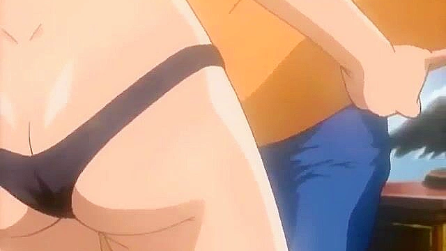 Slave Nurses 2 - Tied up nurse is double penetrated by guy and girl with strapon