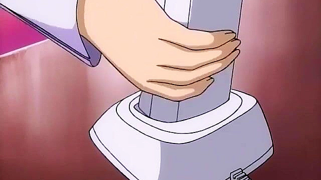 Slave Nurses 2 - Tied up nurse is double penetrated by guy and girl with strapon