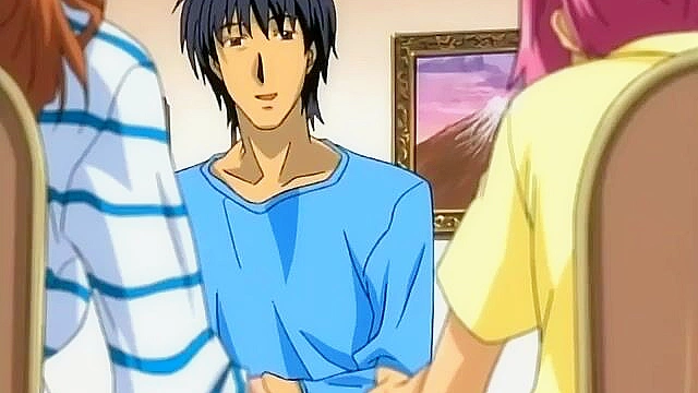 Slave Nurses 2 - Tied up nurse is double penetrated by guy and girl with strapon