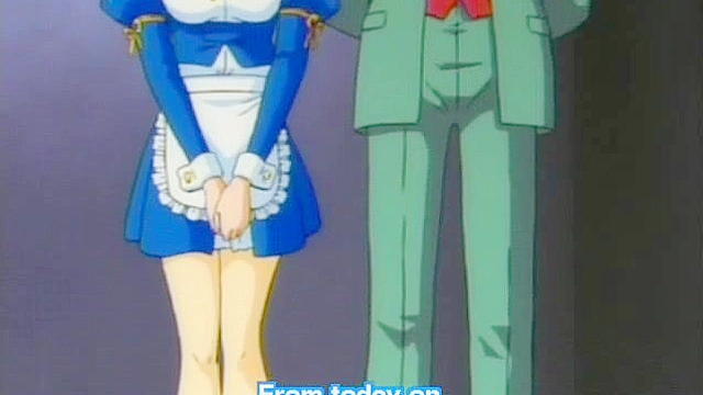 House maid is chained up and used as sex slave