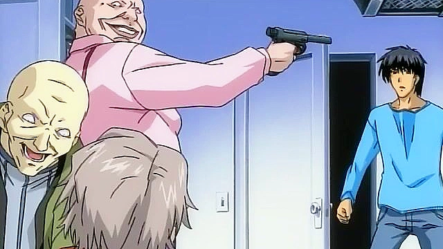 Slave Nurses 3 - Redheaded nurse gets double penetrated by strapon and guy