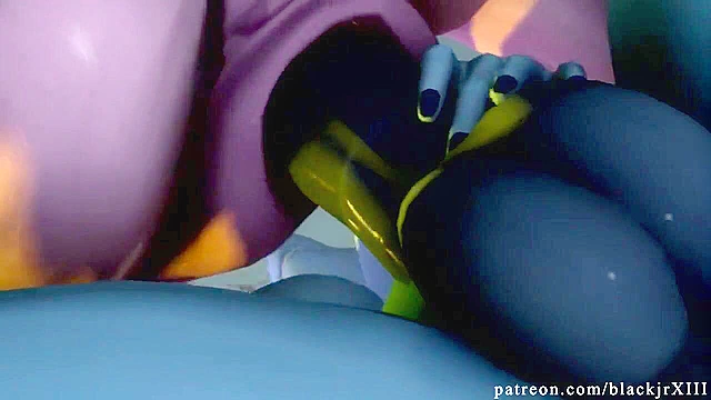 My little futanari ponies whip out their big cocks and do it horsey style