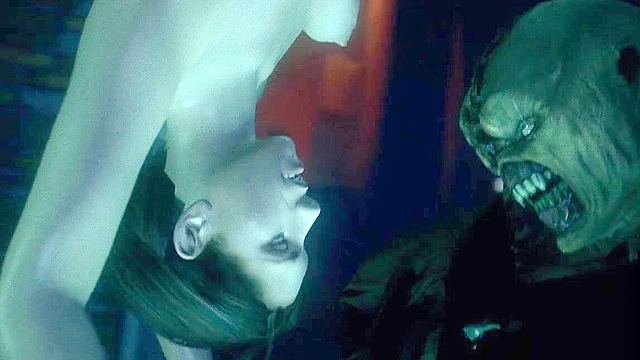 Nightmare Code Valentine - Jill Valentine gets rough sex from zombie monsters