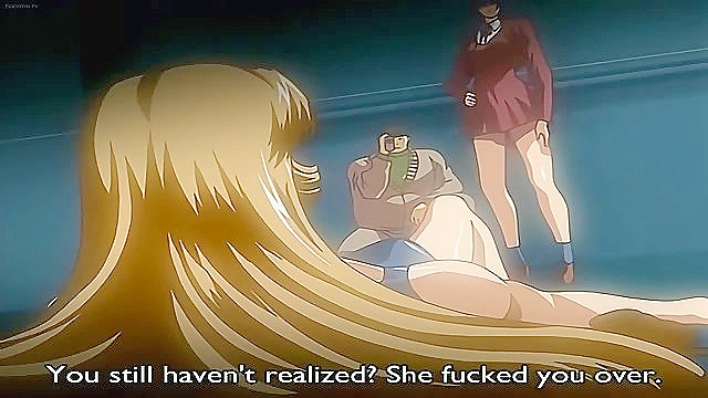 Virgin in the School Uniform 4 - Teen in glasses get jizzload to face